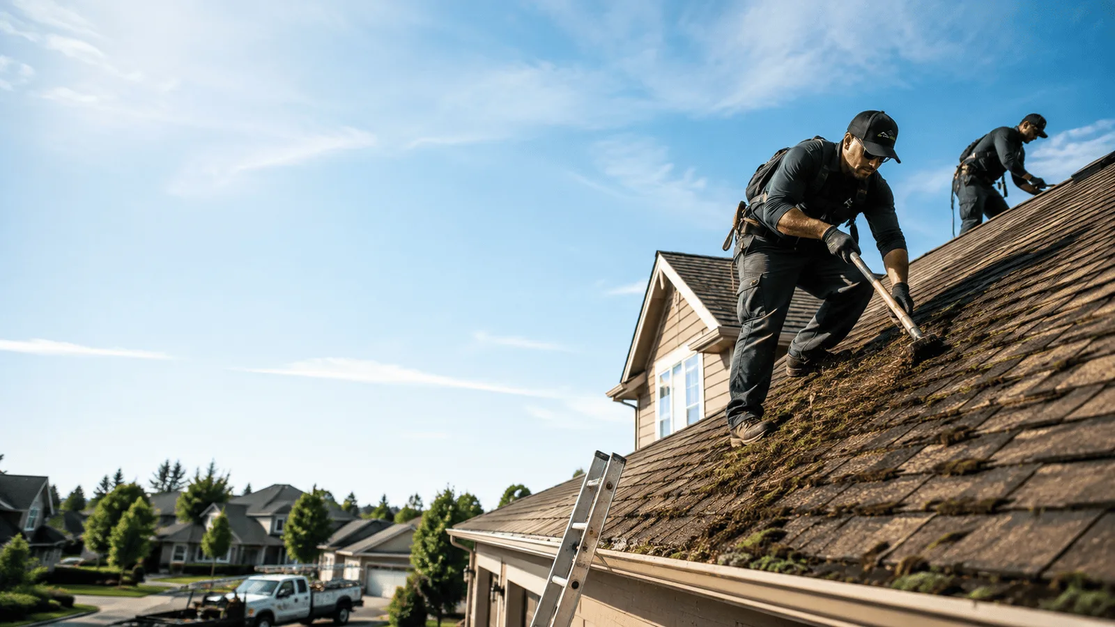 Roof Moss Removal in Quenemo, KS near me
